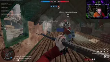 right in the botty