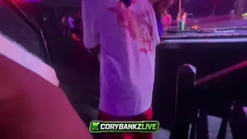 Cory Bankz Ran Into Cali & Marcus at Club O