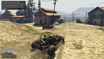robando armas traficadas  en GTA5