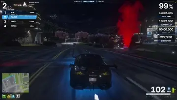 Close finish