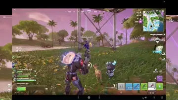 helping out