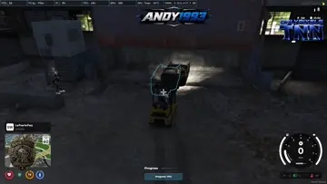 Someone was shooting at him from behind? why