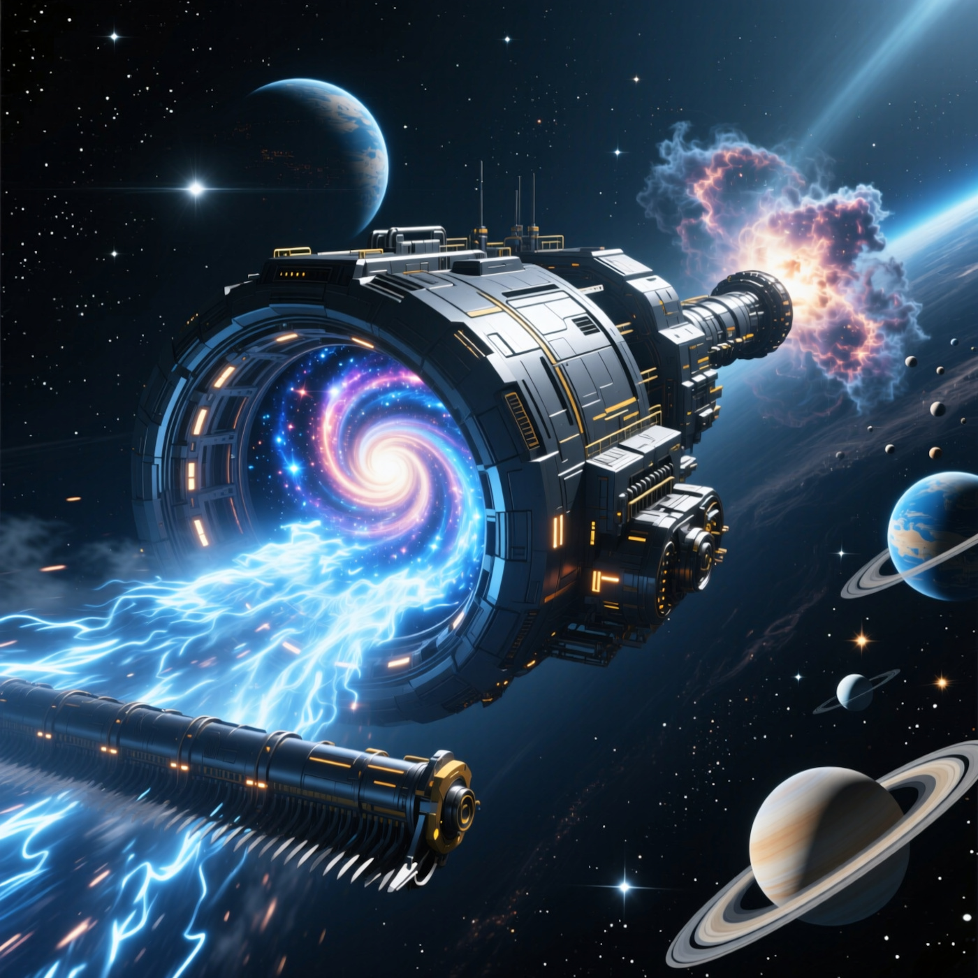 The Cosmic Vacuum Cleaner