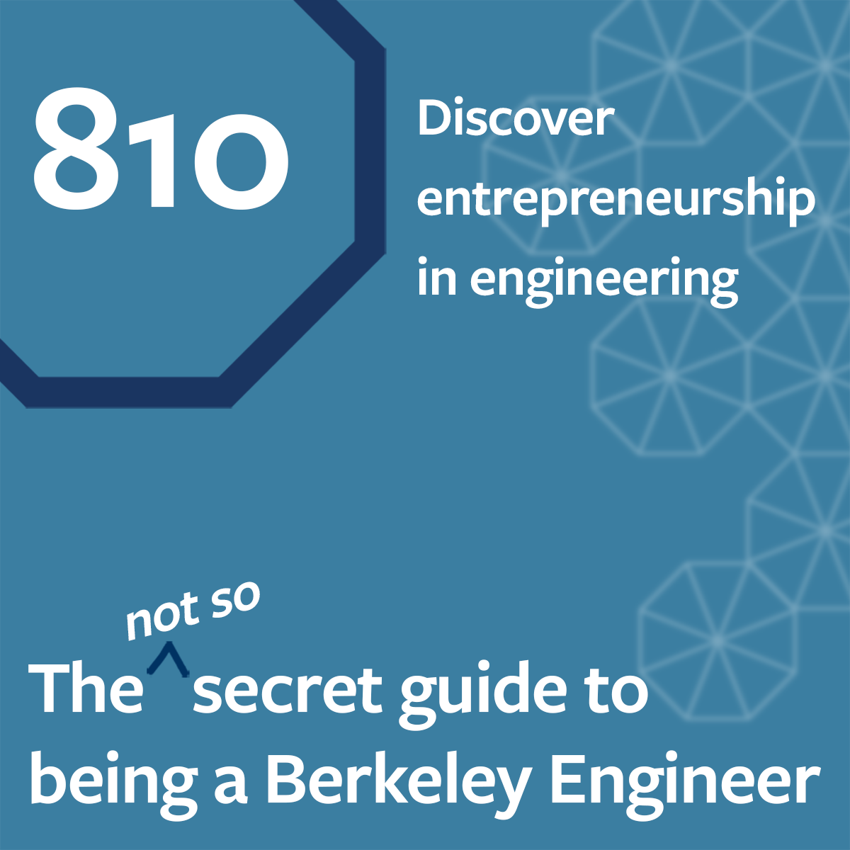 ESS 810: Discover entrepreneurship in engineering