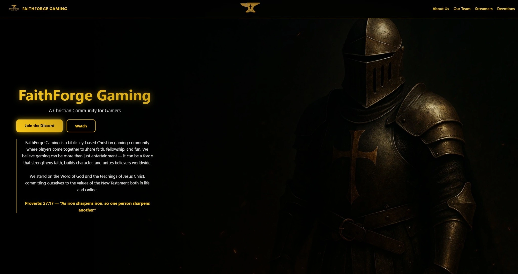 Faithforgegaming logo