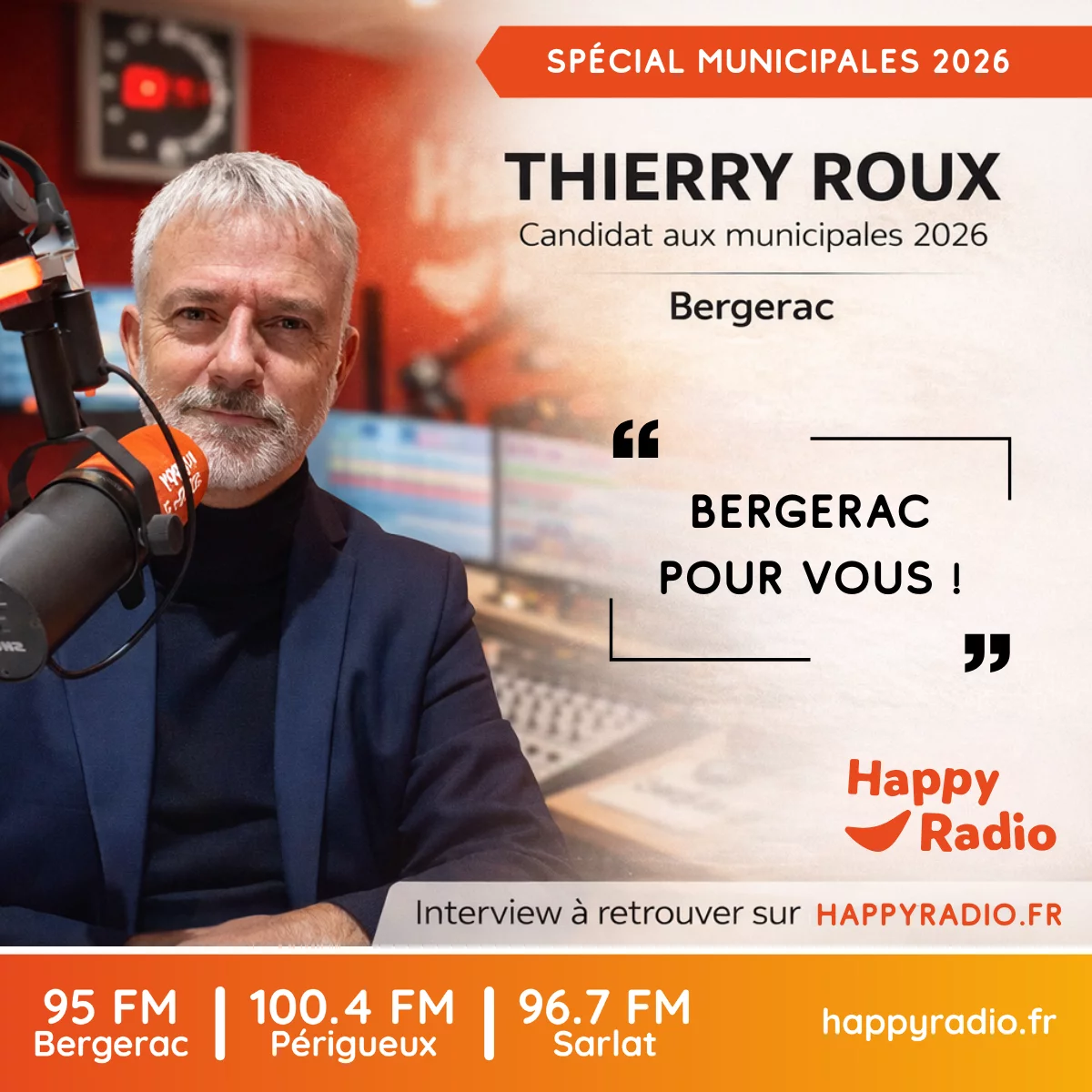 Municipales 2026 en Dordogne — Thierry Roux