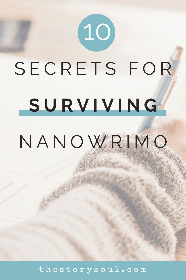 Participating in National Novel Writing Month this November?