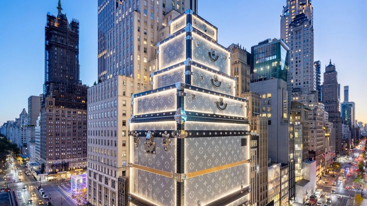 As part of renovating its NYC flagship, Louis Vuitton has wr
