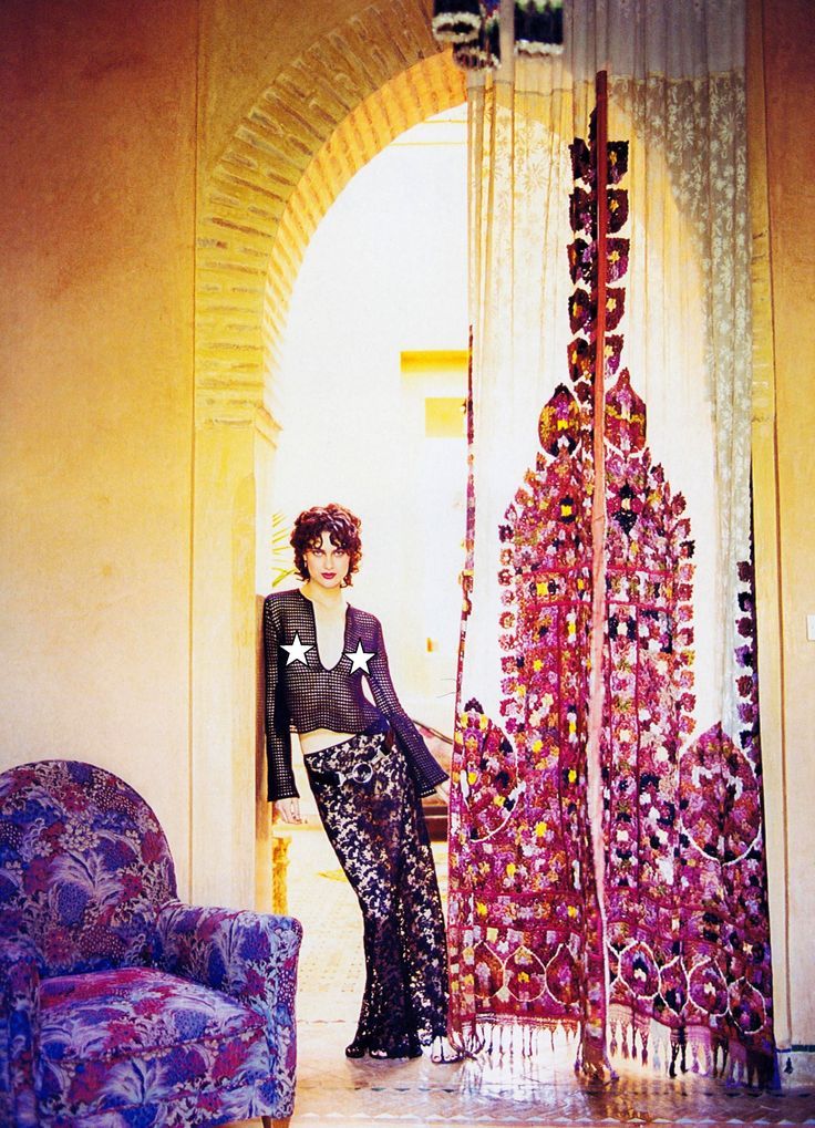 US Vogue April 1996 Marrakech Express Photographer: Arthur E