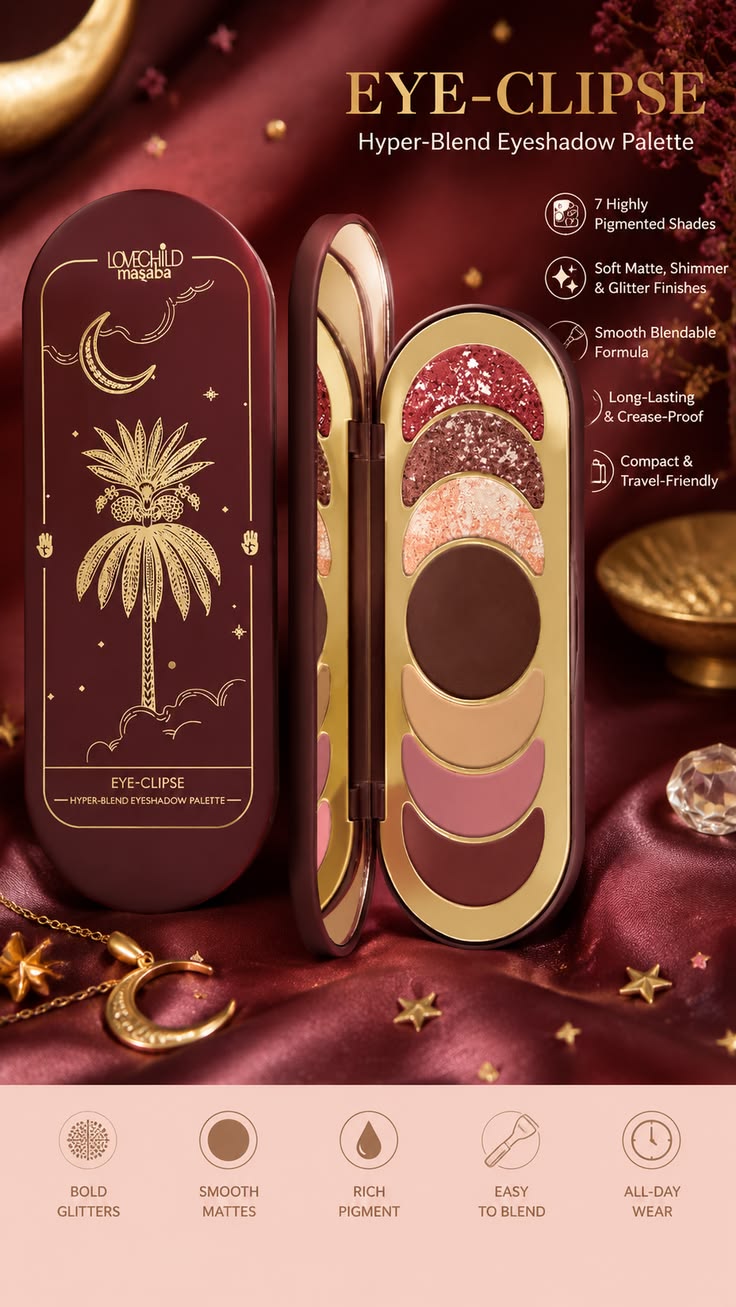 Create stunning eye looks with the Lovechild Masaba Hyper-Bl