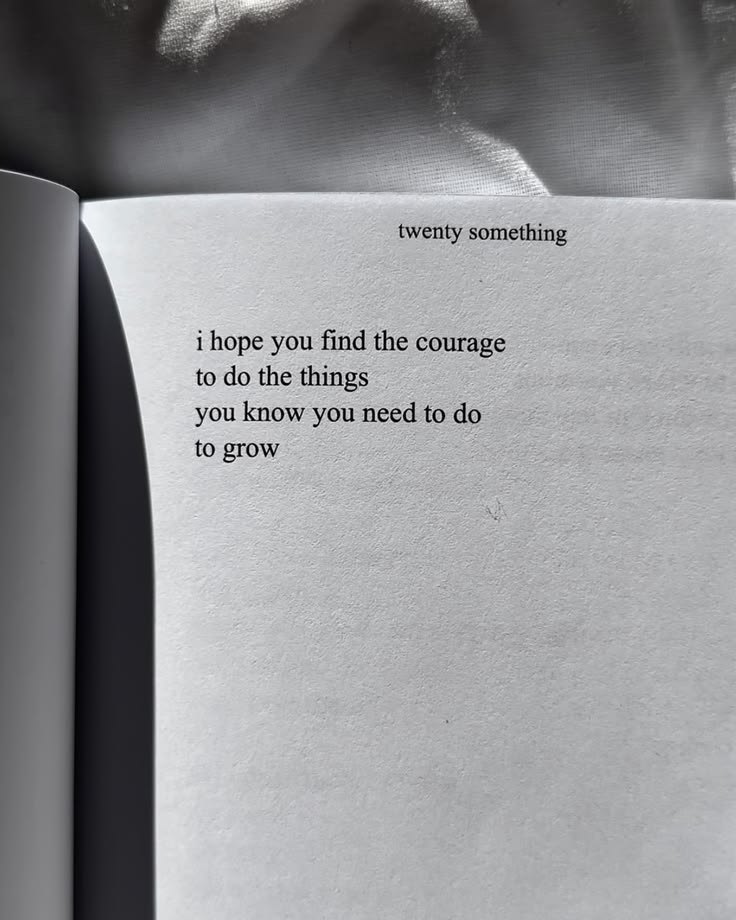 from my book “twenty something” 🤍