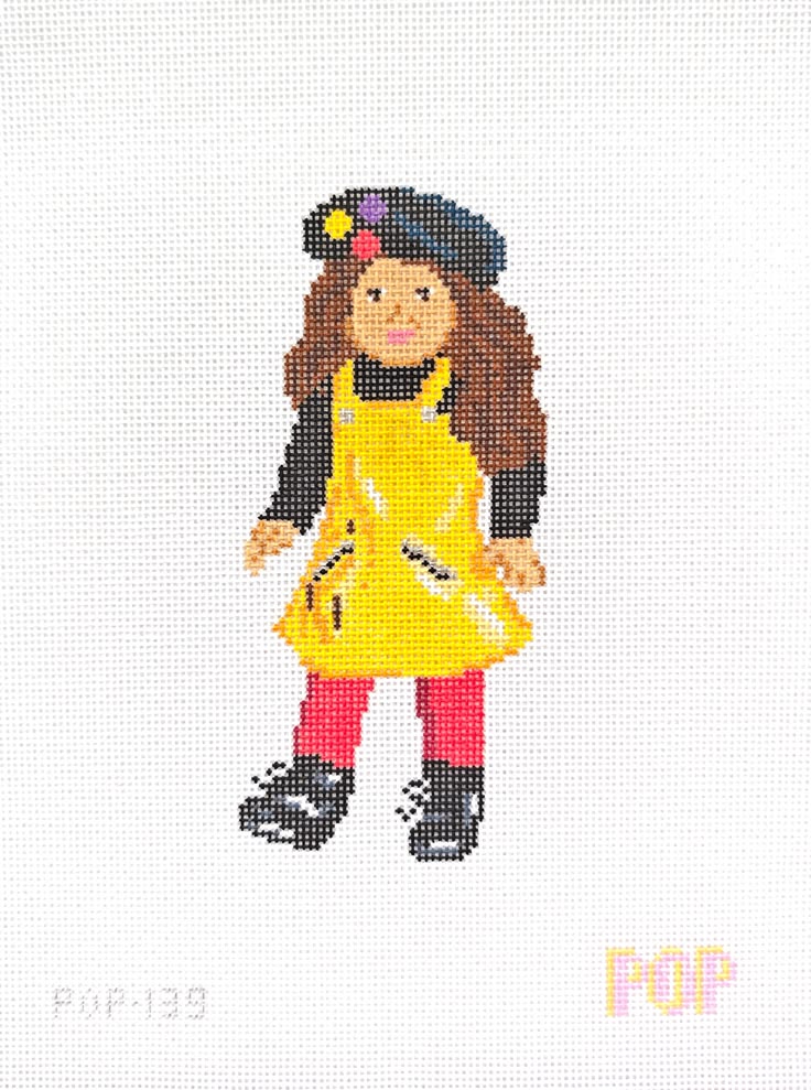 Vinyl 90s Doll - Yellow – POP Needle Arts