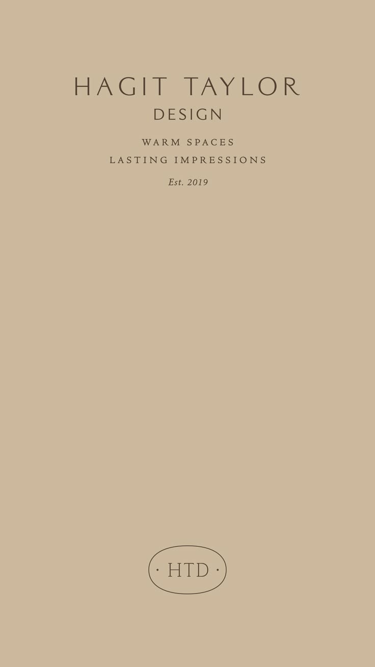 Hagit Taylor Design is an interior design brand that is mini