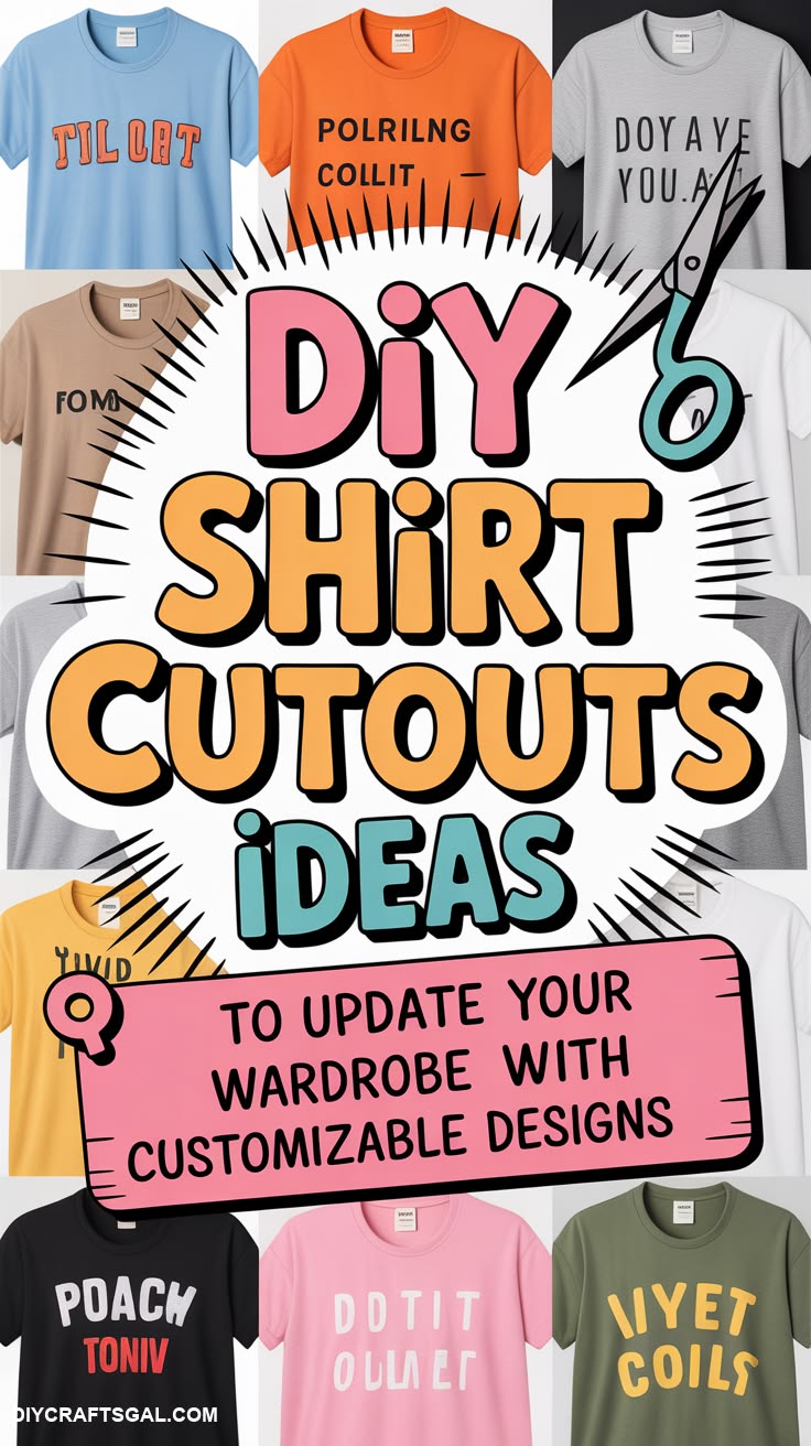 Revamp your wardrobe with these 10 DIY shirt cutout ideas! 🌟