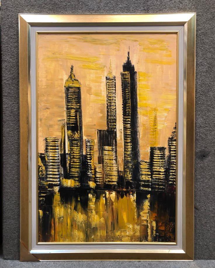 Handmade painting, (42x30) inches