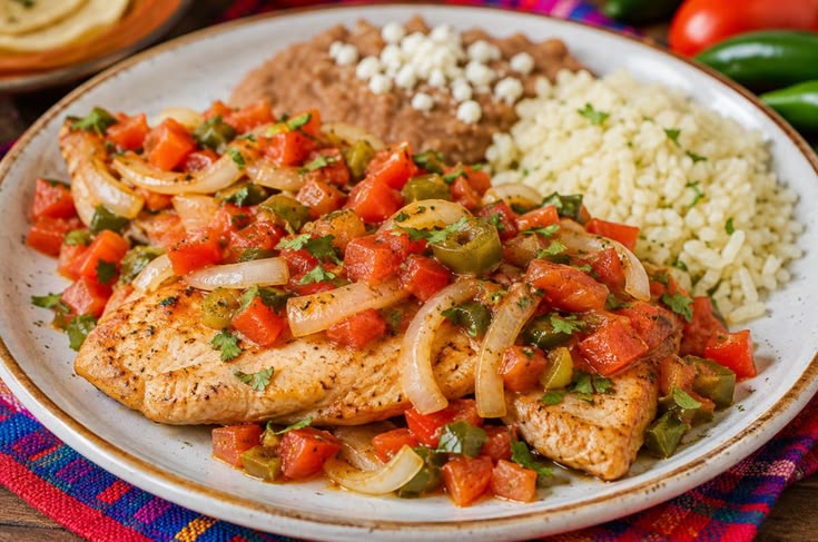 Prepara un delicioso filete de pollo a la mexicana con jitom