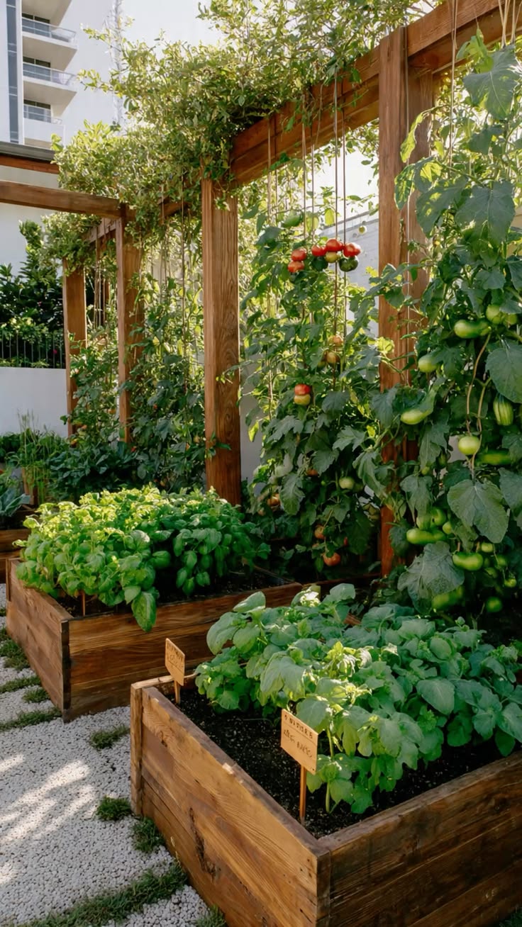 Garden with vegetables 🌿🍄‍🟫🥦🥬🌽🫑🌶️ sebze ekimi