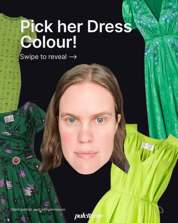 👗 Pick Her Dress Colour: Green Edition 💚
Meet Sanna. She fee