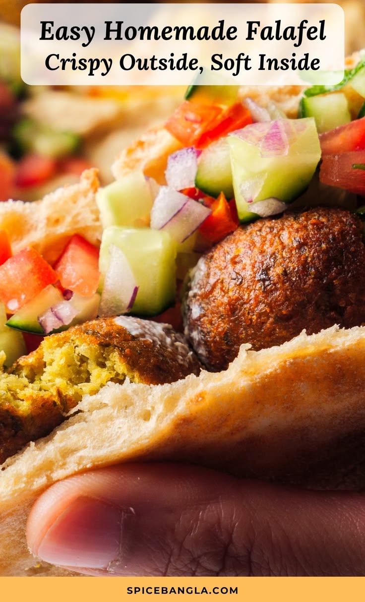 Skip the takeout and make perfectly crispy falafel at home. 