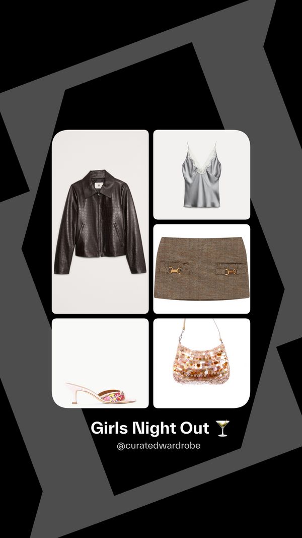 Girls Night Out 🍸 by @curatedwardrobe
