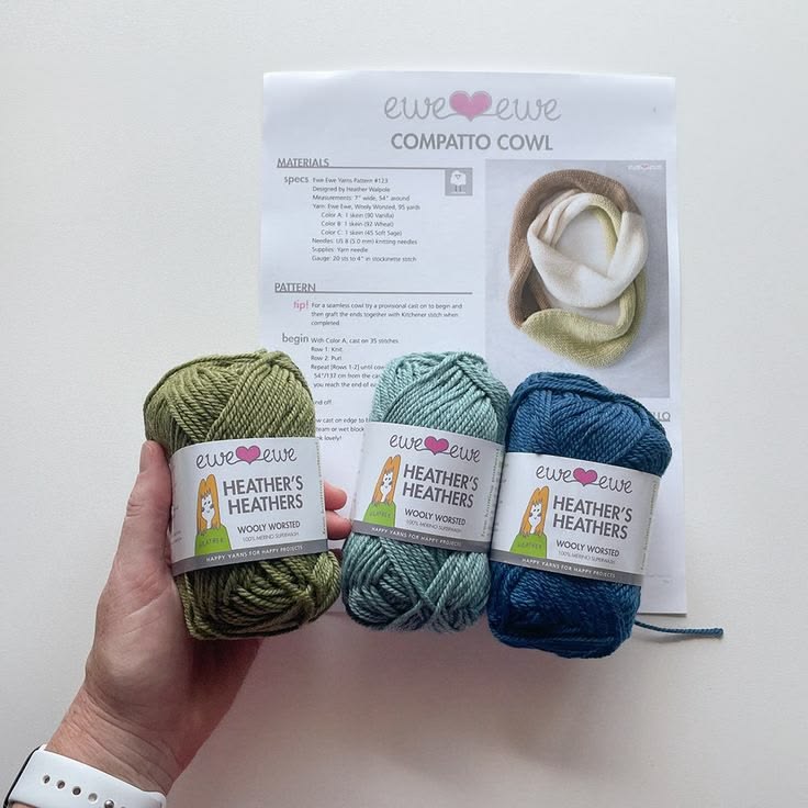 The soft and simple Compatto Cowl infinity scarf is great fo
