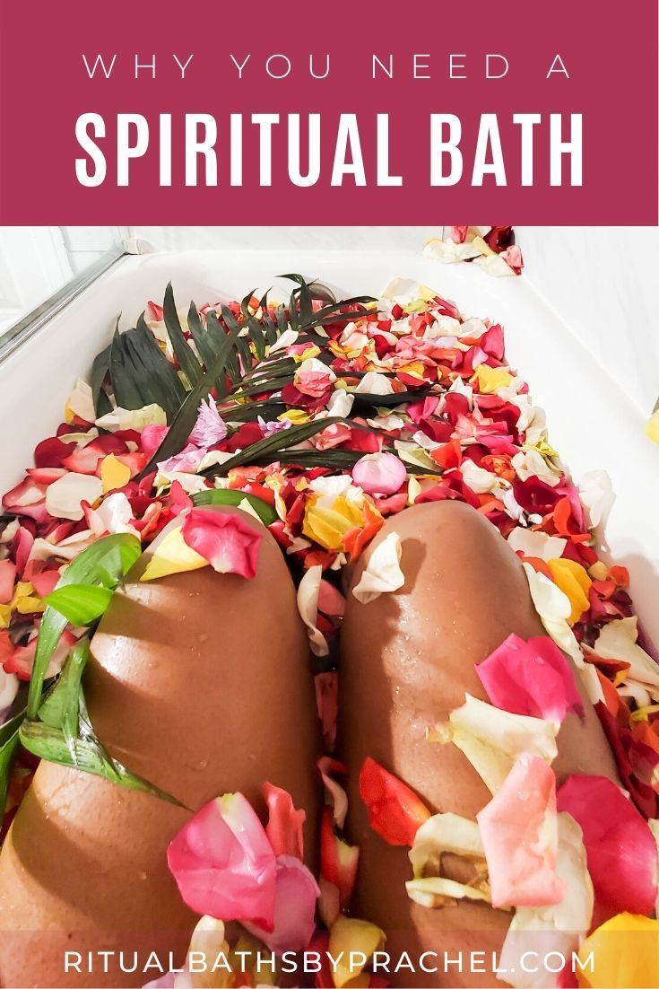 I believe that everyone can benefit from spiritual baths and