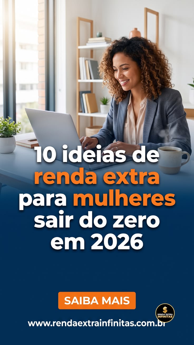 Descubra 10 ideias incríveis de renda extra para mulheres qu