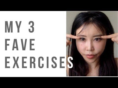Three Favorite Face Yoga Exercises of Mine | Jowl, Eyes and 