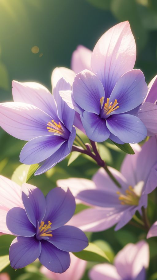 Topic : Beautiful Violet Flowers Phone Wallpaper | Nature Vi