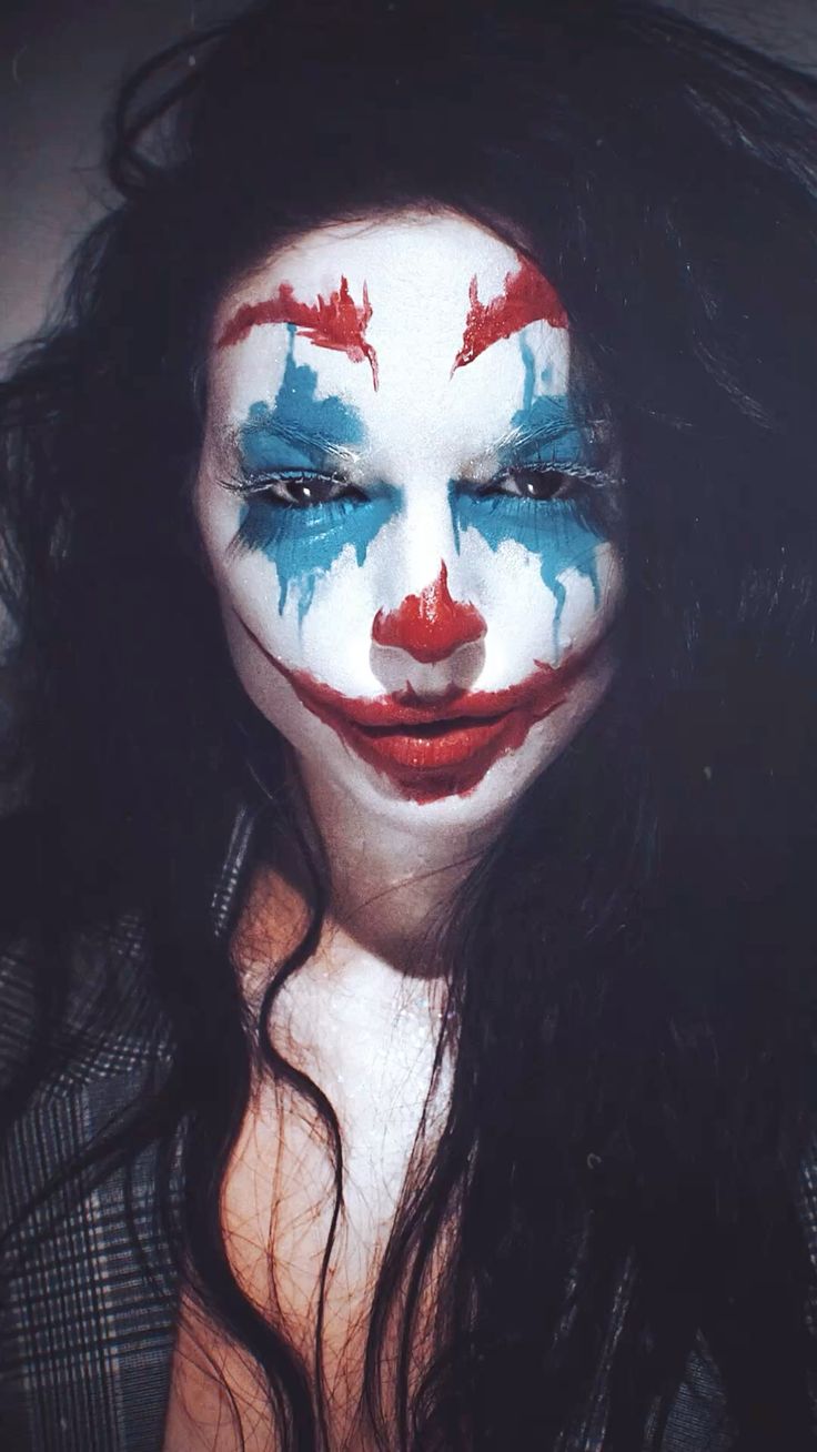 Joker makeup #joker #facepaintingideas joker movie face pain