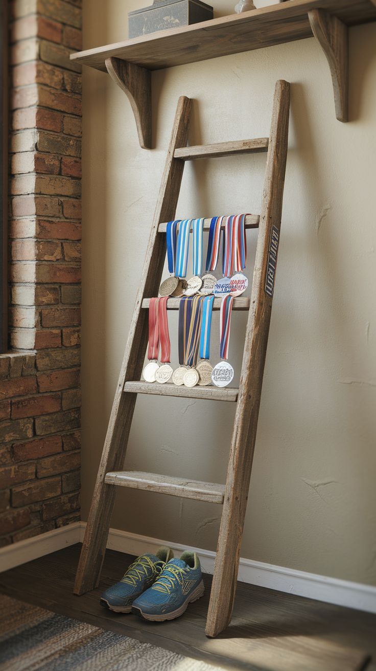 ✨ Show off your race medals with stylish medal display ideas