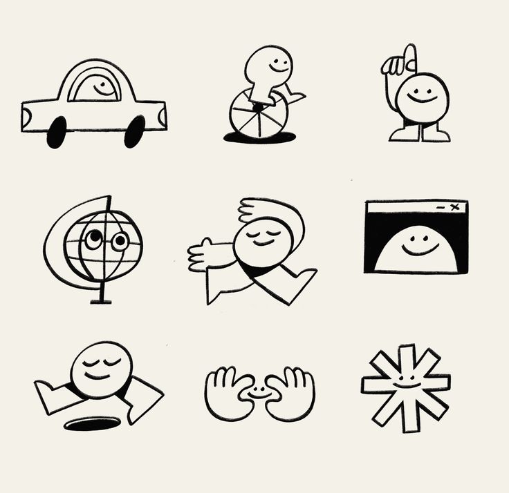 A little character I created to give brand some personality.