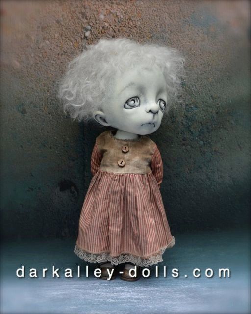 Giclee Fine Art Print. Dark Alley BJD Art Doll. by DarkAlley