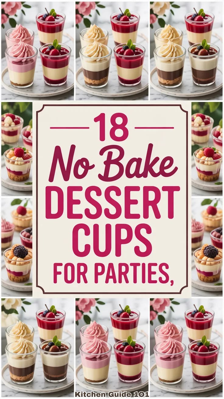 This dessert cup look fancy but is easy to love, easy to sav