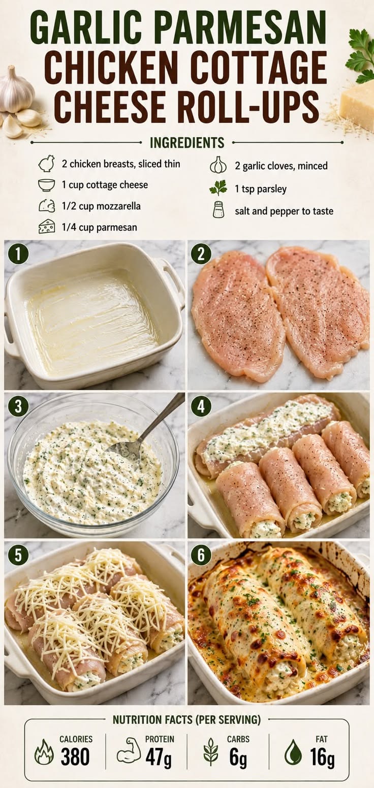 Simple - 🧄 Garlic parmesan goodness — creamy, cheesy & packe