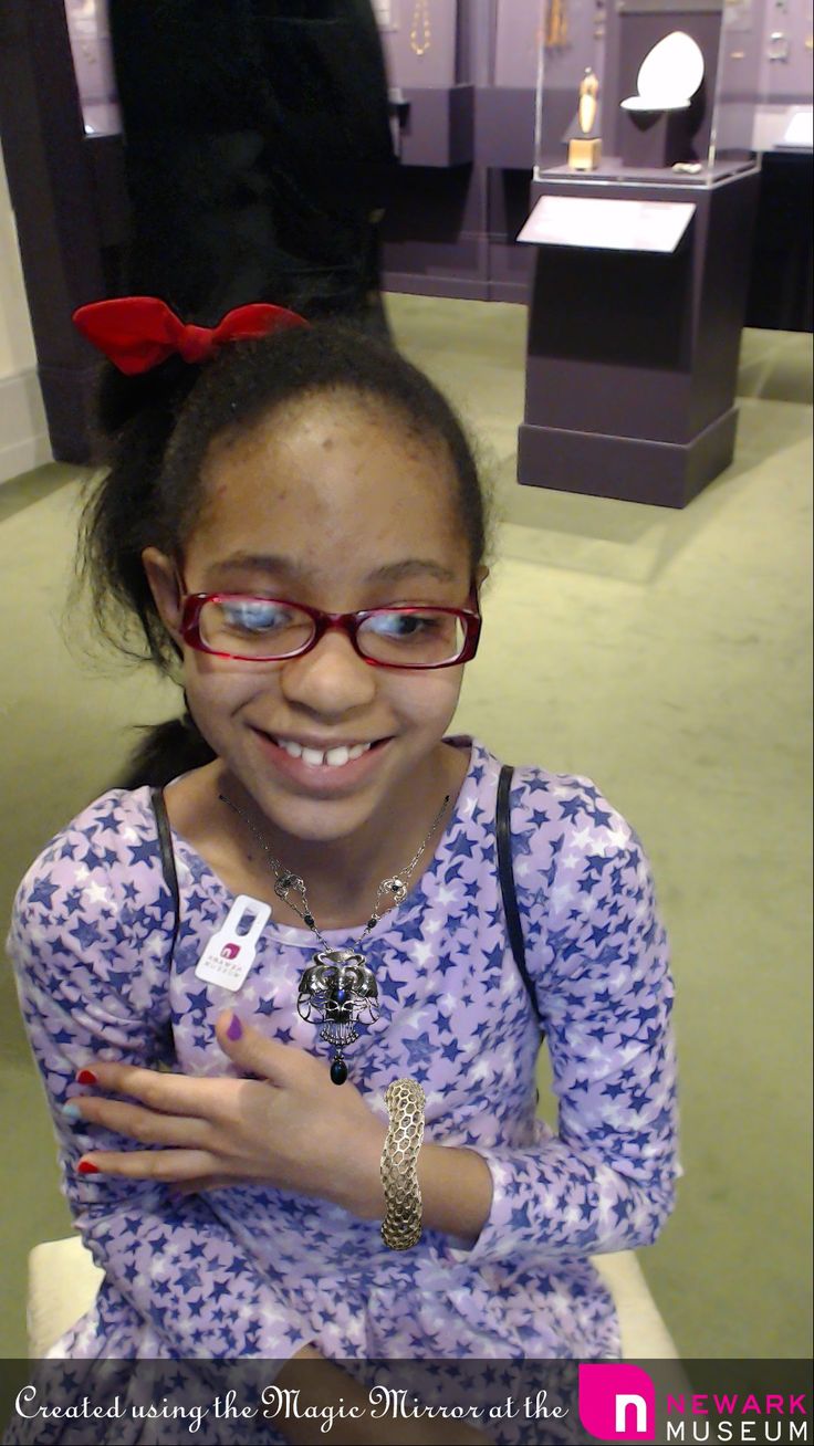 Magic Mirror at the Newark Museum. Come and get your bling o