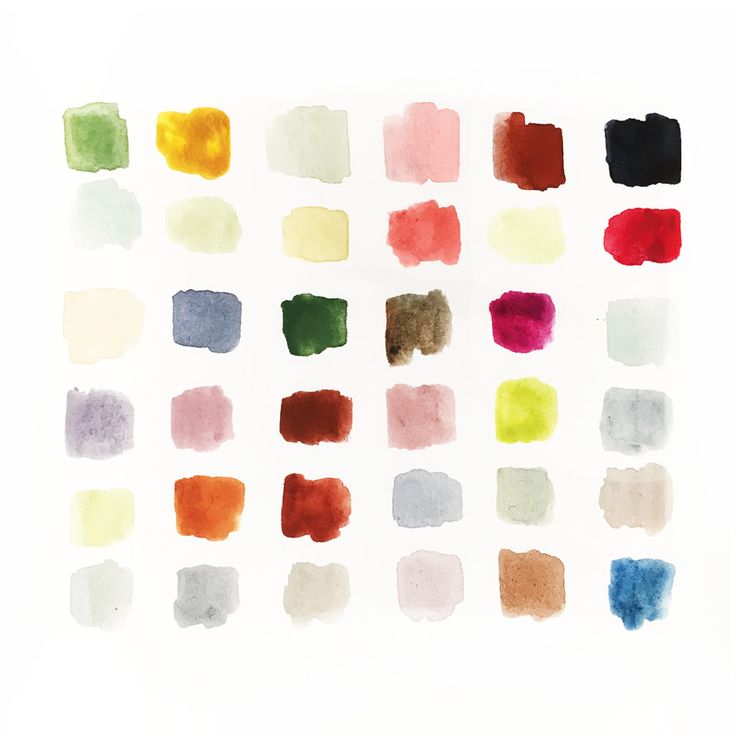 Oh autumn - Colour palette for autumn prints from Lili Peppe