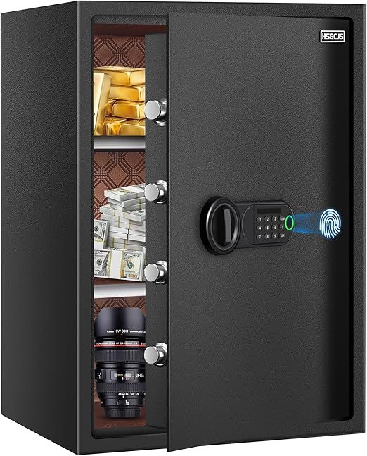 About this item
【SPACIOUS STORAGE】The HSGCJS biometric finge