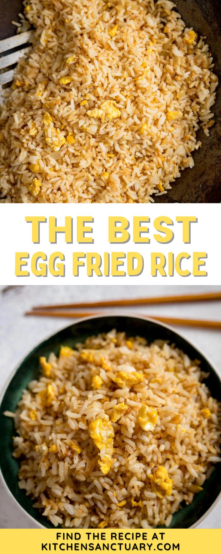 The Best Egg Fried Rice is a quick recipe for takeaway-style
