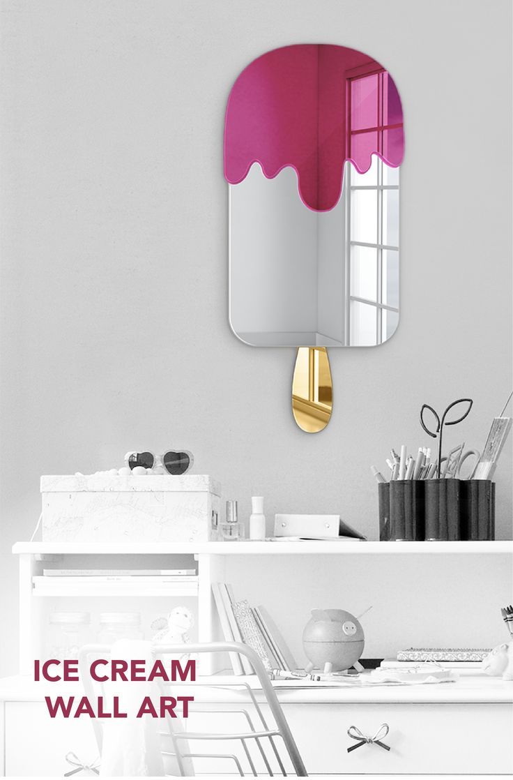 BRIGHT CANDY COLORS - Who doesn’t like ice cream? Sweet, can