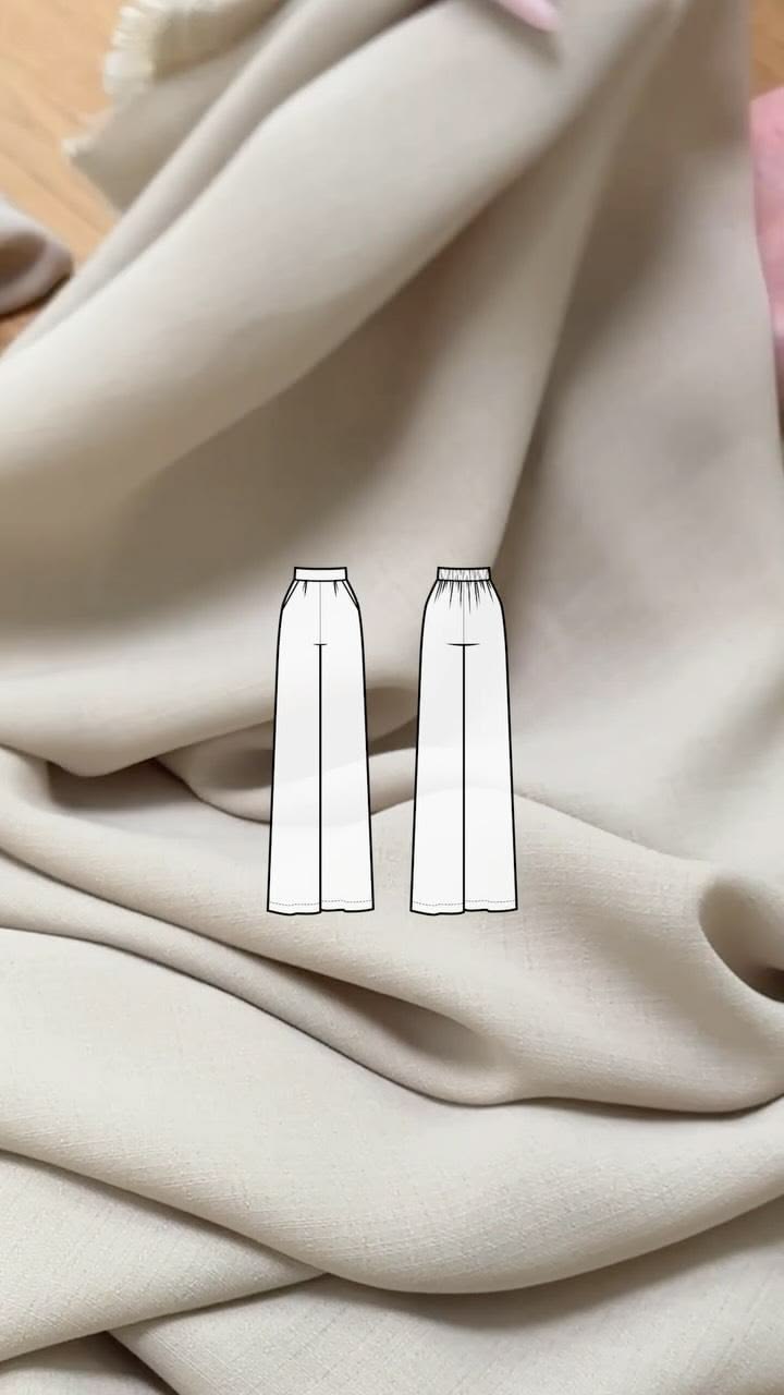 perfect for a sewing beginner ✅

sewing pattern used: Brandy