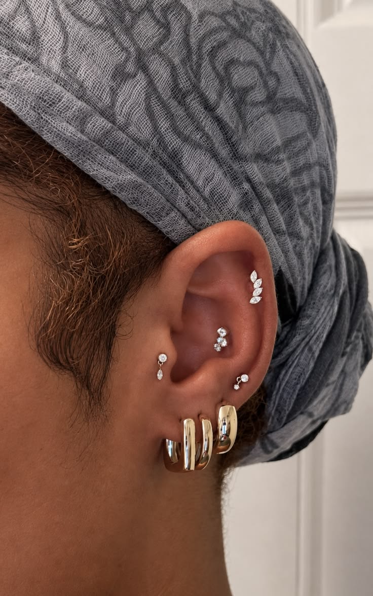 #curatedear 
#earringstack