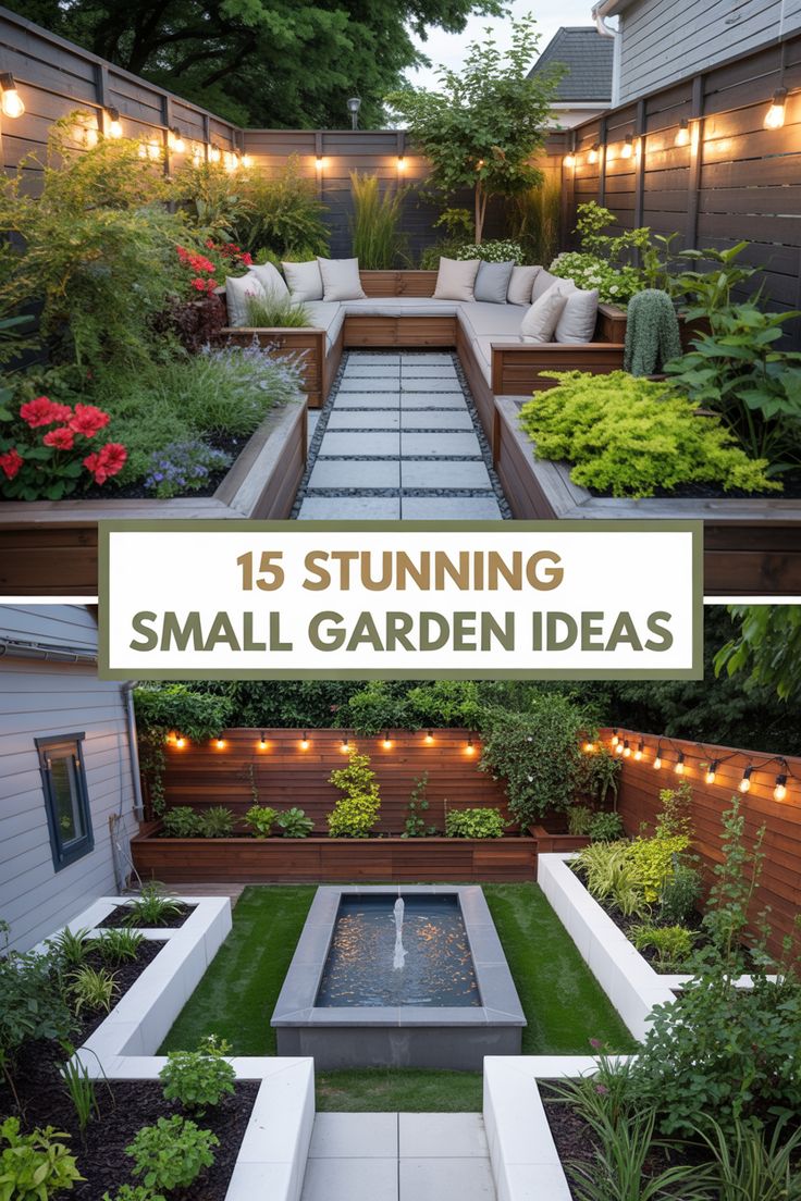 Looking for cheap small garden ideas that still look stunnin