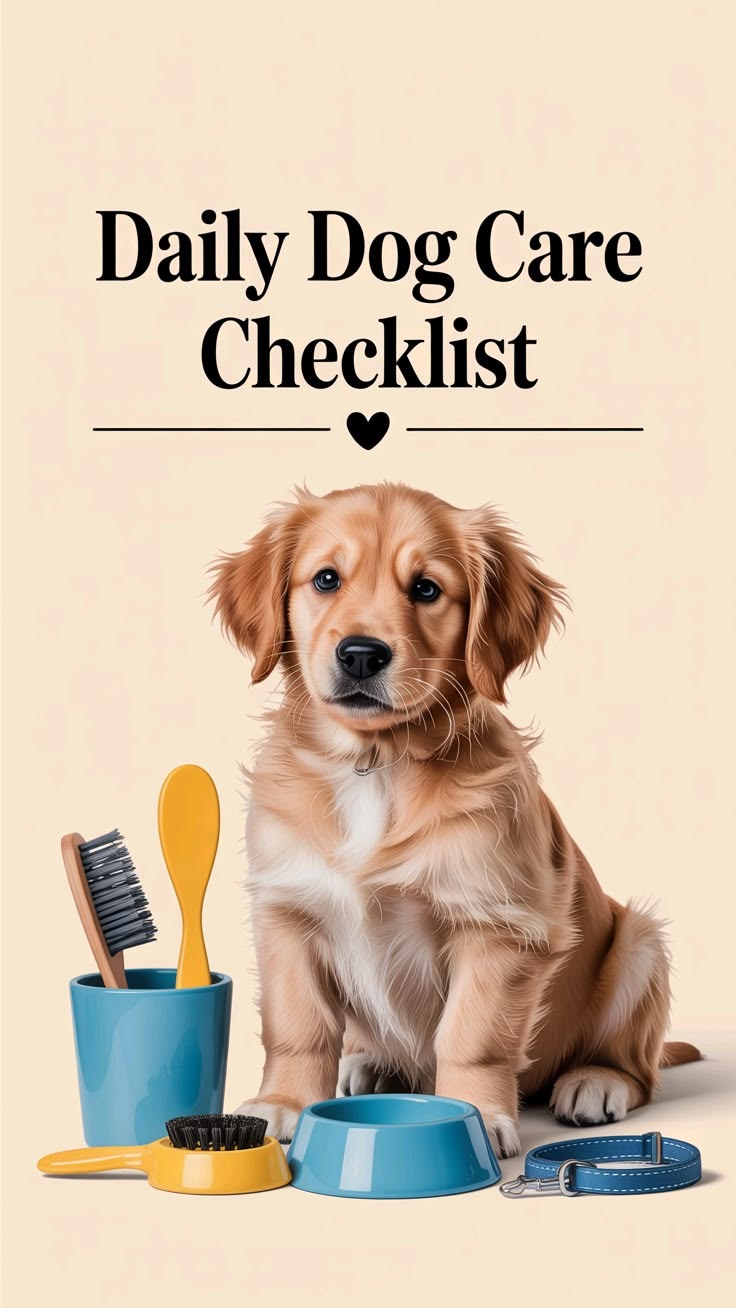 Keep your dog healthy and happy with this simple daily care 