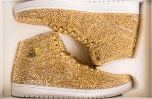 Instagram Artist Designs Air Jordan 1s With Over 15,000 Crys