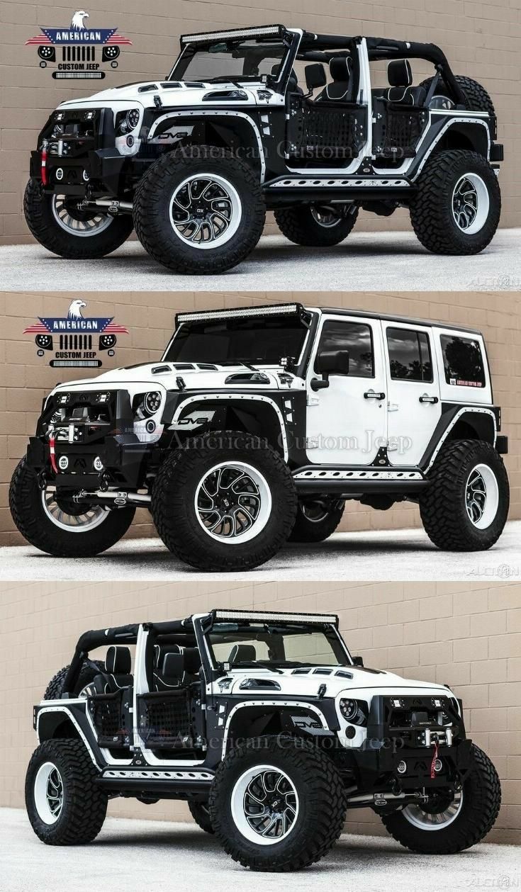 A collection of customized🔧 jeeps that I find cool❄ and inte