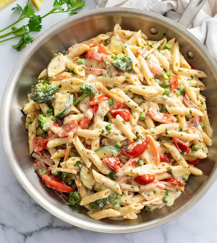 Pasta Primavera - The Cozy Cook