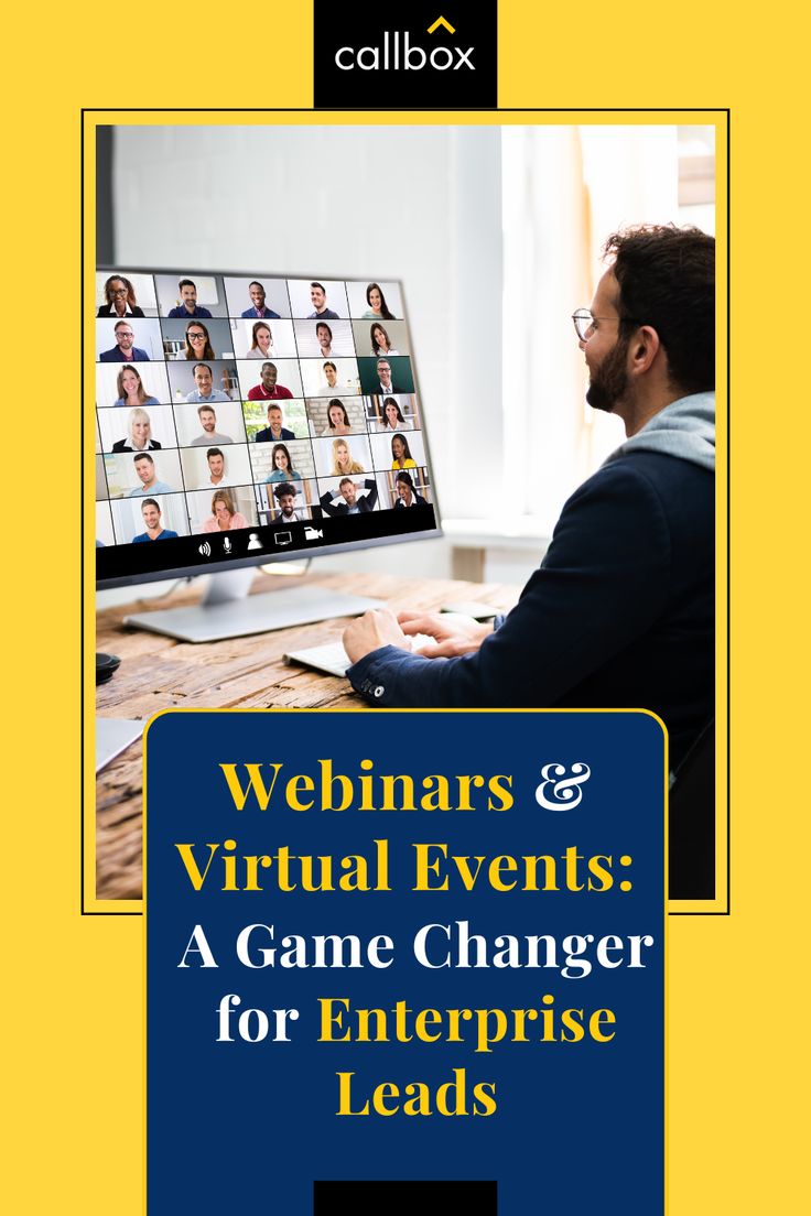 Explore how can webinar and virtual event can help you conne