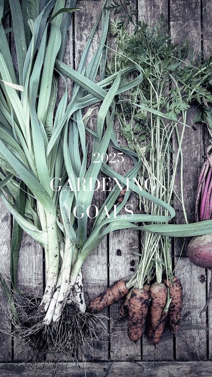What are your gardening goals for the new year. What to sow 