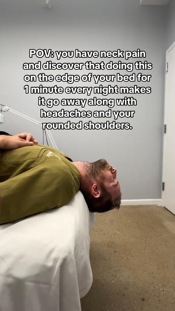POV: you cure your headaches and neck pain